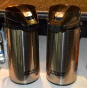 2 x Bravilor Bonamat 1.9 Litre Coffee Dispensers - CL180 - Ref IC115 - Location: London EC3V