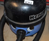 1 x Henry Hoover Vacuum Cleaner - 240v - CL180 - Ref IC252 - Location: London EC3V