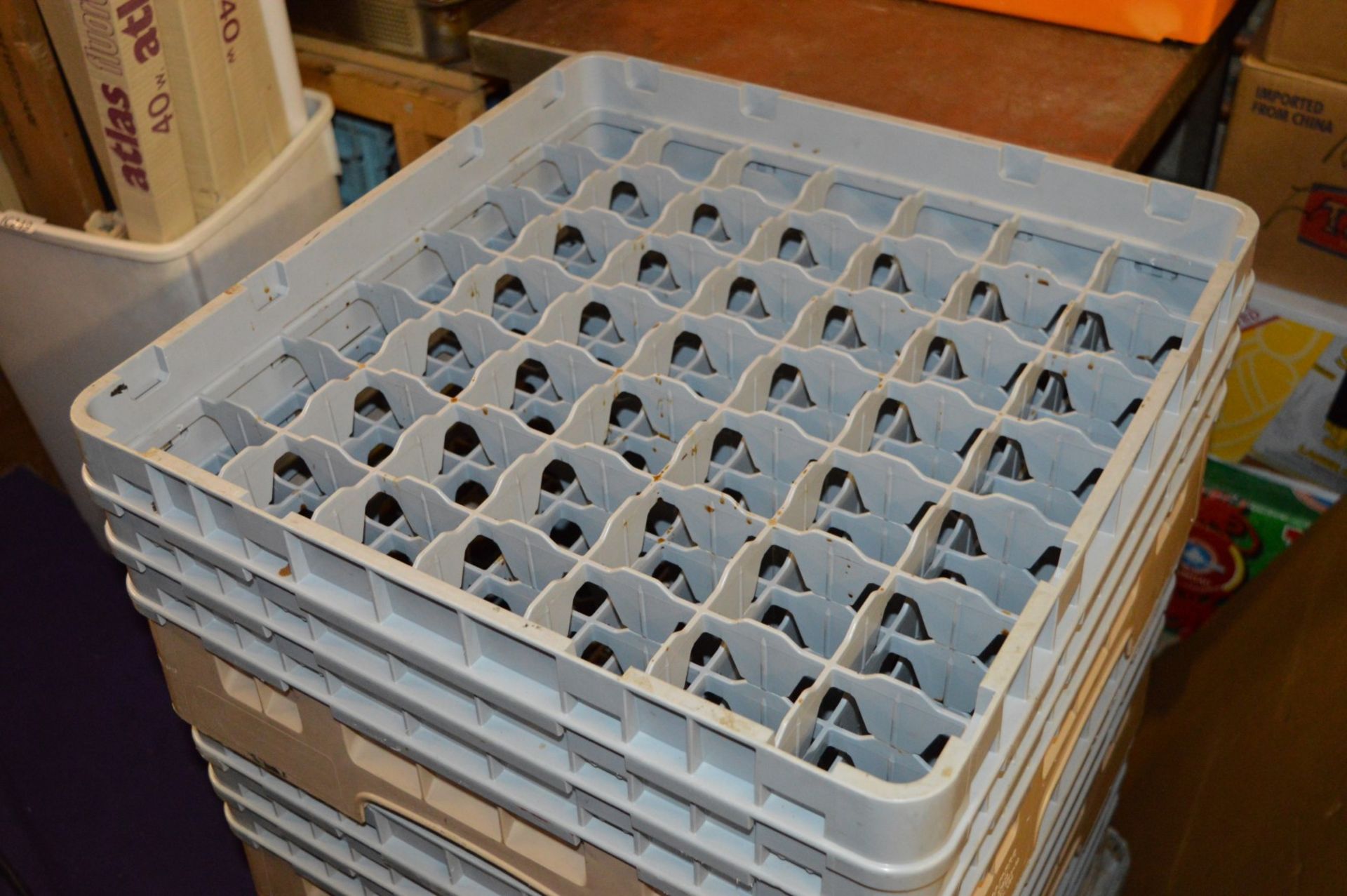 3 x Champagne Glass Pot Washing Trays With Trolley - 49 Glass Capacity Per Tray - 63 Bottle Capacity - Image 4 of 4