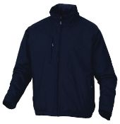 1 x DeltaPlus / Panoply "BARI" Water Resistant Rain Jacket - Colour: NAVY - Size: Large - New/Unused
