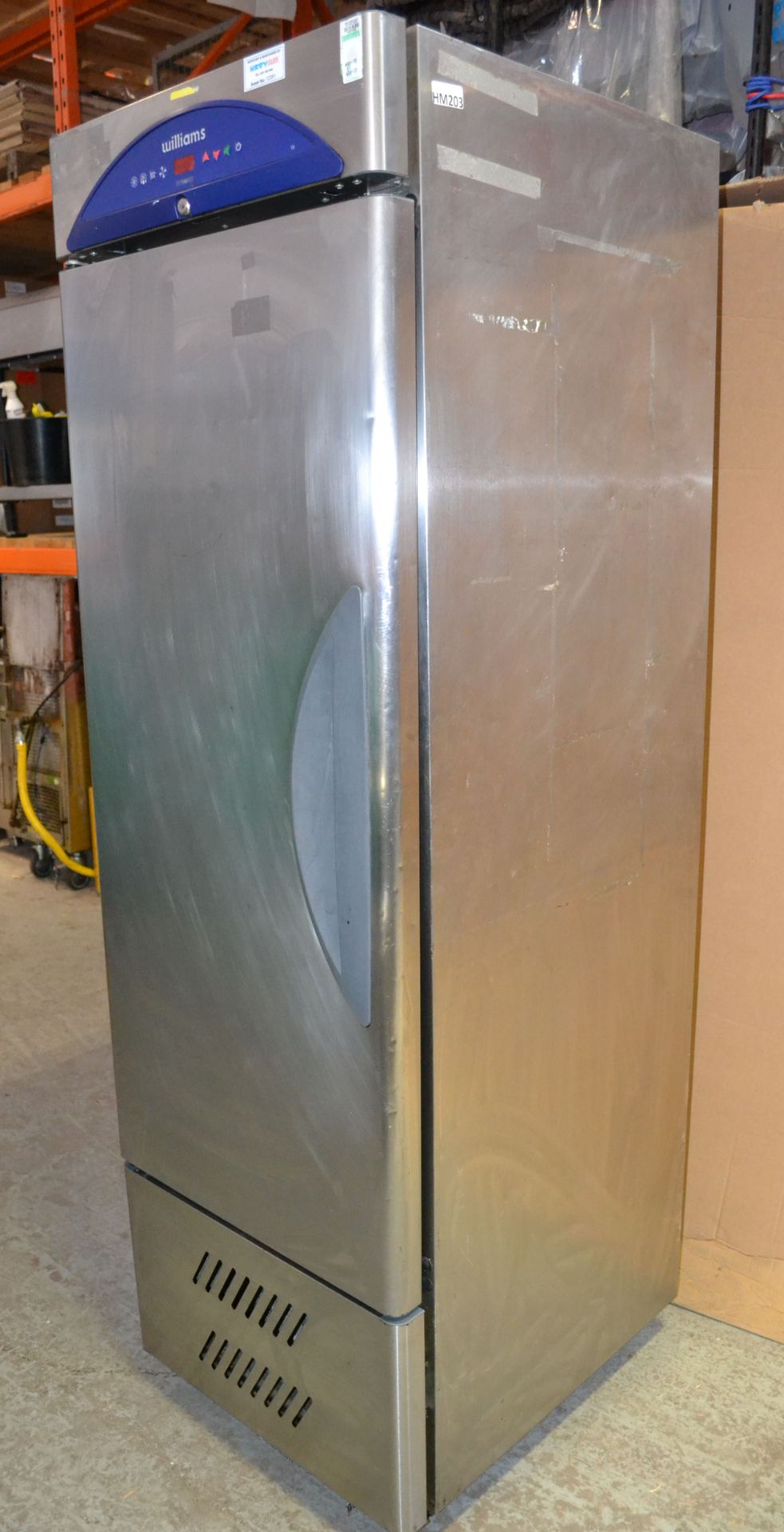 1 x Williams HZ12 Stainless Steel Zircon Chiller / Fridge - Approx: 60(w) x 72(d) x 191(h) cm - - Image 2 of 8