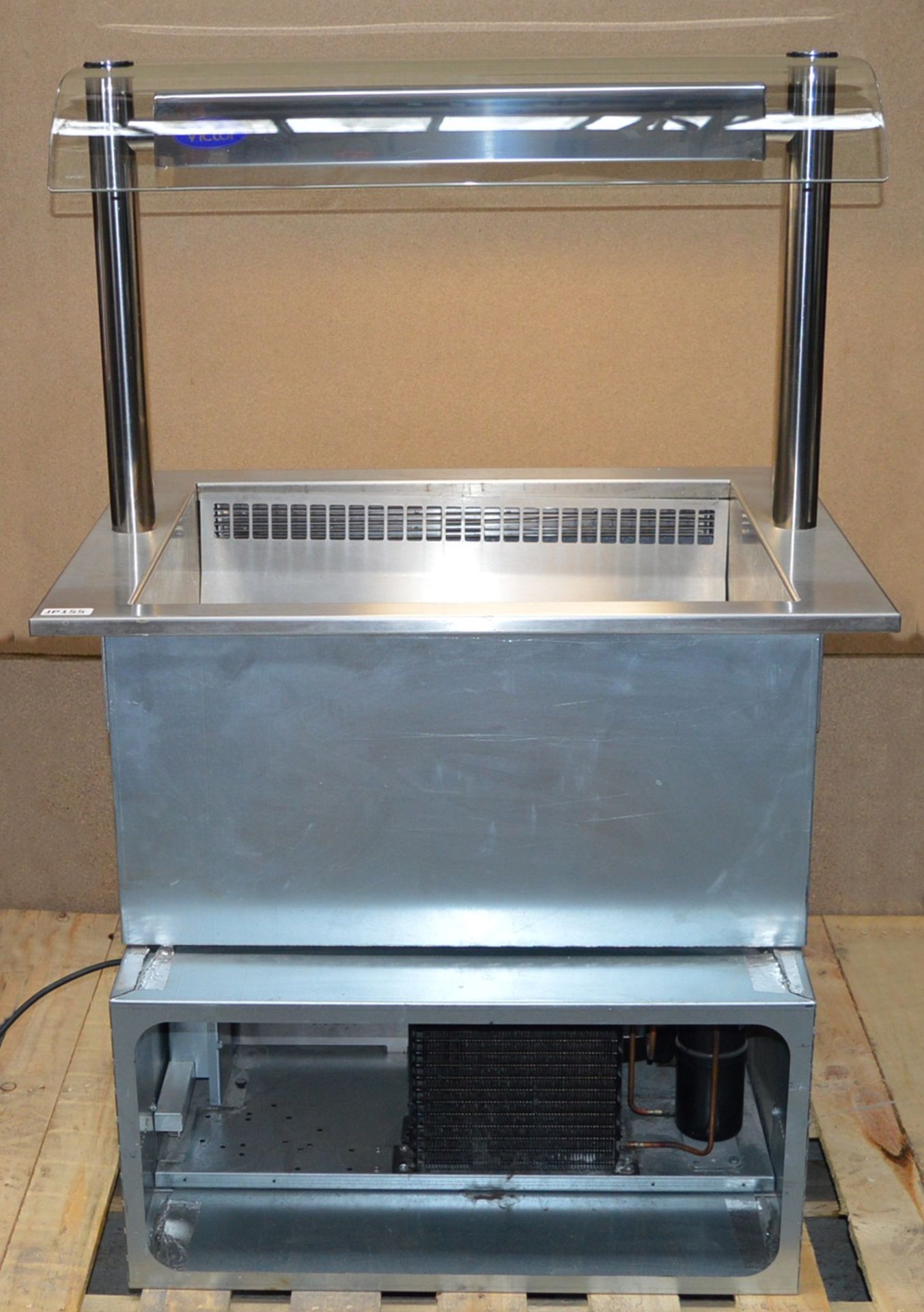 1 x Victor Synergy Drop In Refrigerated Blown Air Well - Illuminated Food Servery - Drop into Any