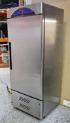 1 x Williams Single Door Upright Freezer - Model LZ16-WB - Stainless Steel Finish - Suitable For