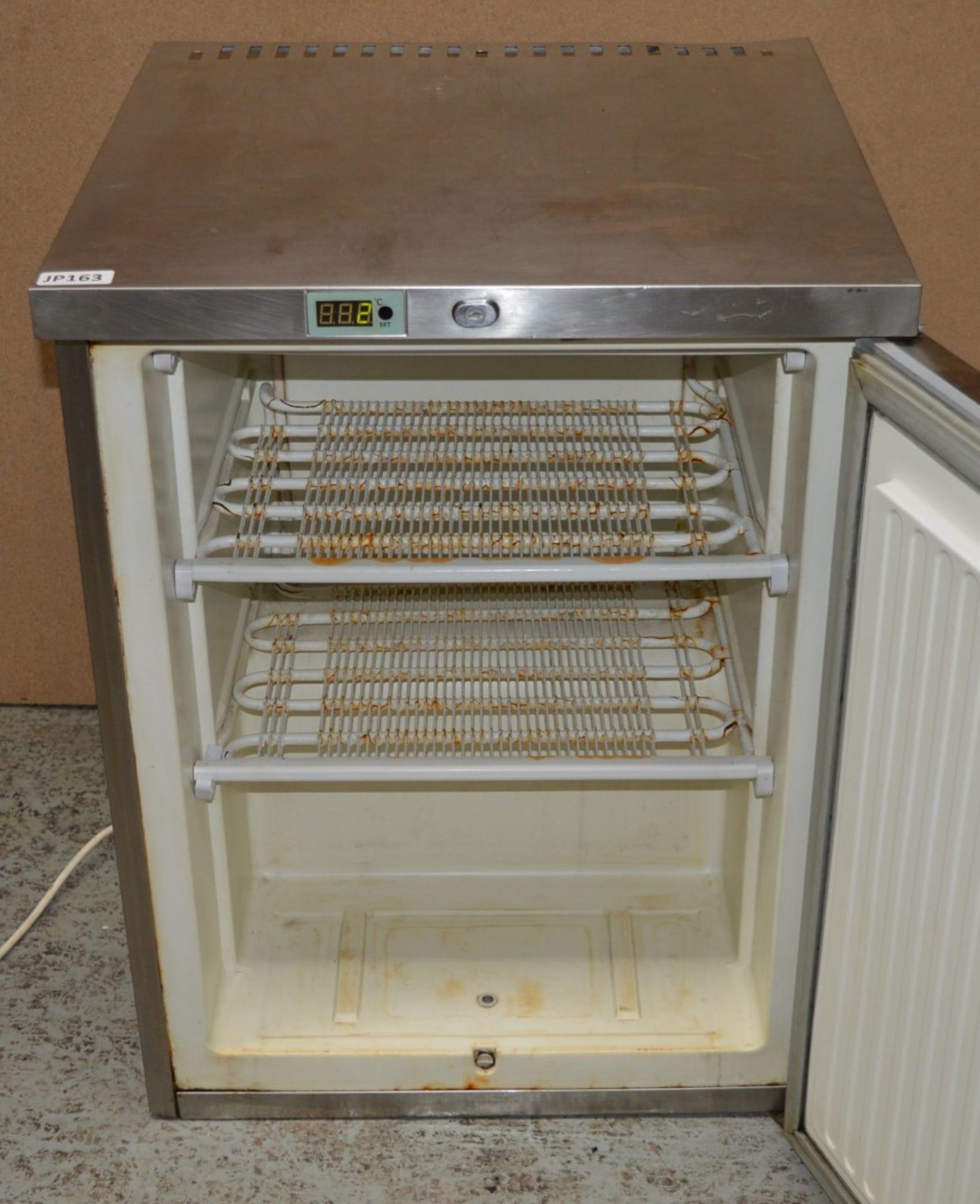 1 x Blizzard Undercounter Freezer - Model UFC140 - Stainless Steel Finish - Suitable For - Image 4 of 7