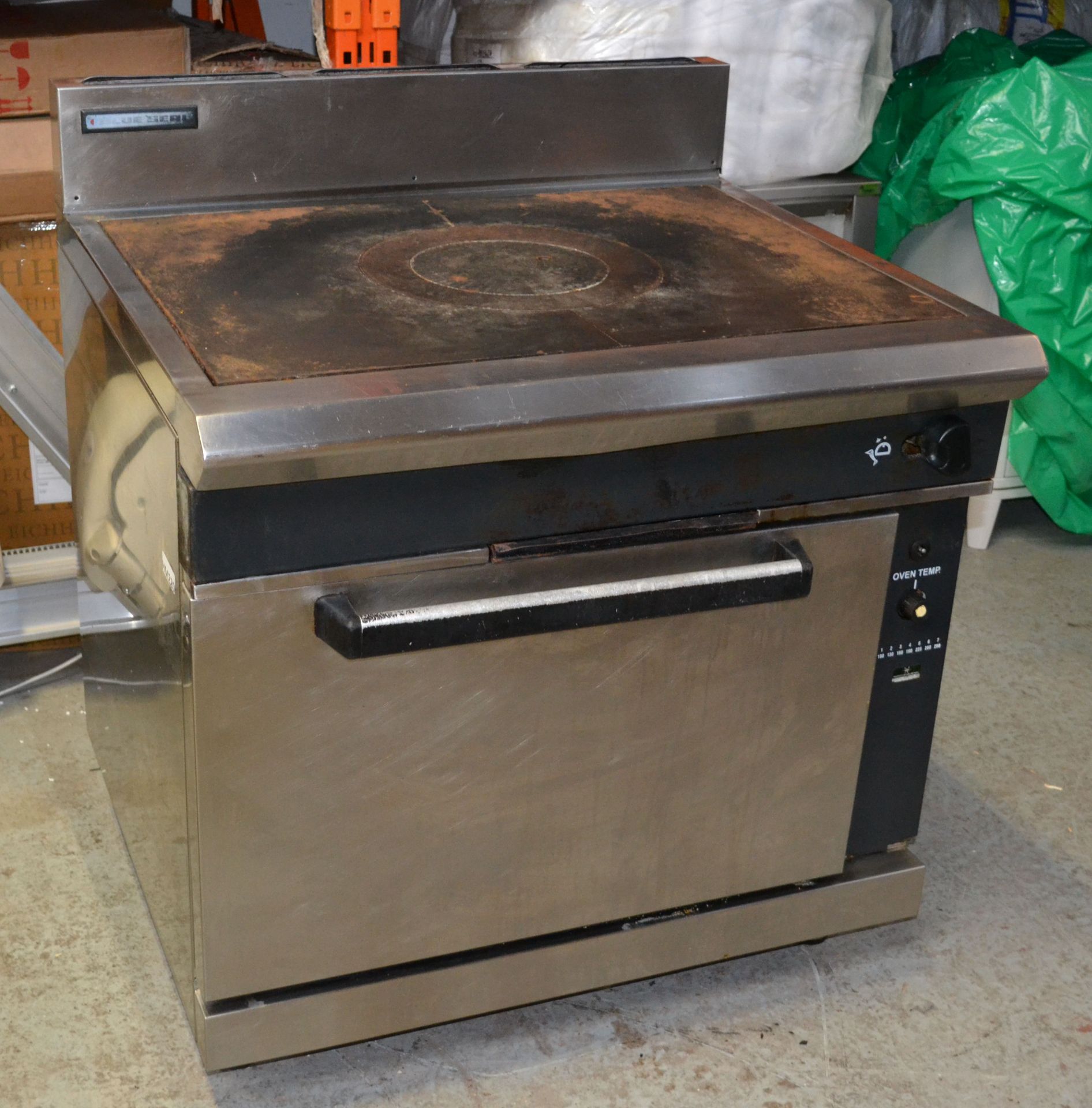 1 x Blue Seal Solid Top Gas Oven Range - 90(w) x 81(d) x 107(h) cm - Ref: HM220 - CL261 - - Image 2 of 12