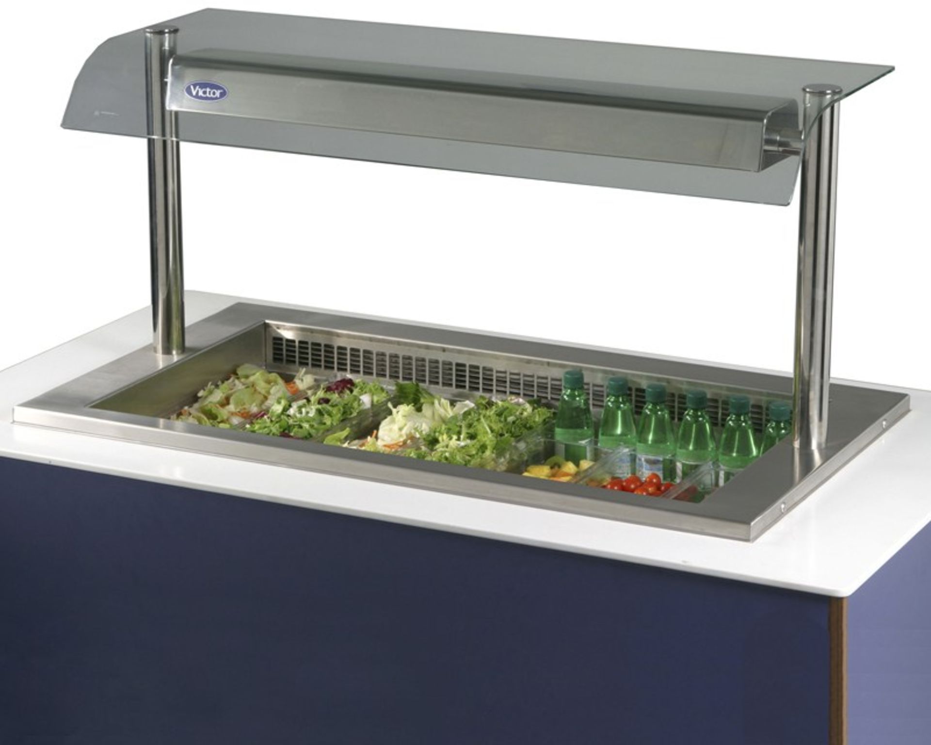 1 x Victor Synergy Drop In Refrigerated Blown Air Well - Illuminated Food Servery - Drop into Any - Image 2 of 18