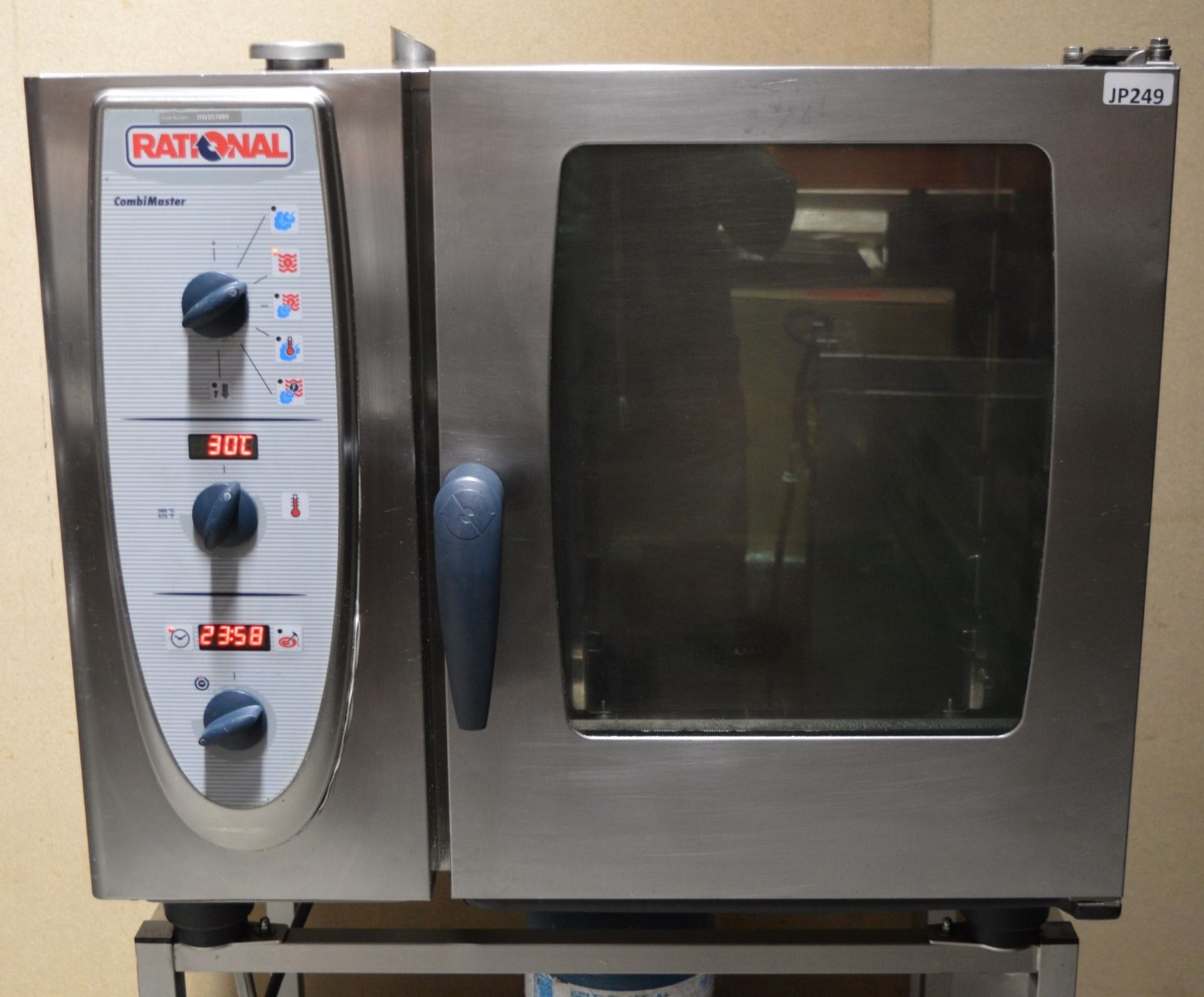 1 x Rational CombiMaster 6 Grid Combi Oven With Stand - CL232 - 3 Phase - H146x W85 x D82 cms - - Image 2 of 11