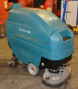 1 x Tennant 5400 Walk Behind Cylindrical Floor Scrubber - Tested and Working - Supplied With Charger