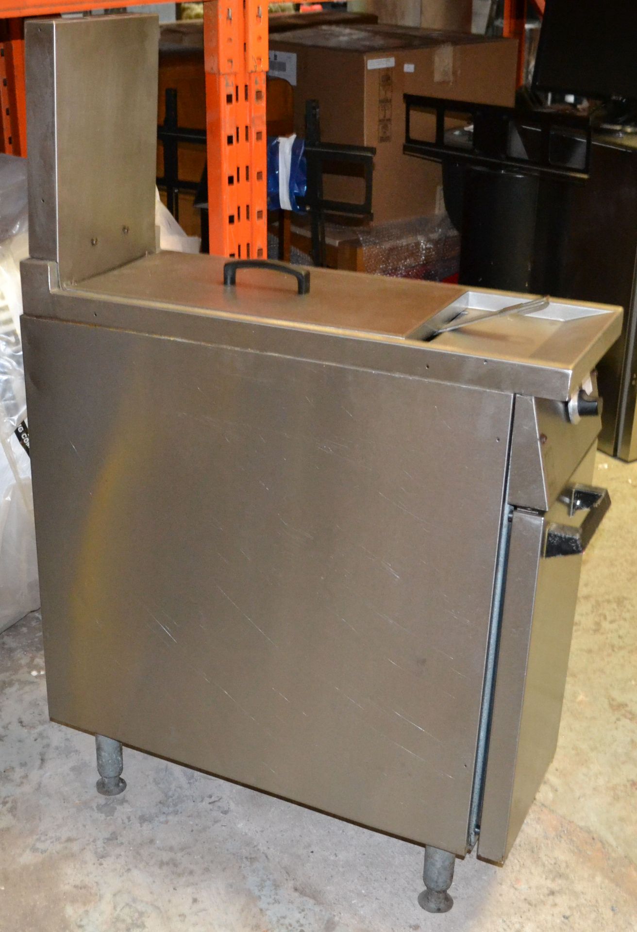 1 x Falcon Single Tank Freestanding Gas Fryer - 77x30x122cm - Ref: HA105 - CL261 - Location: - Image 9 of 10