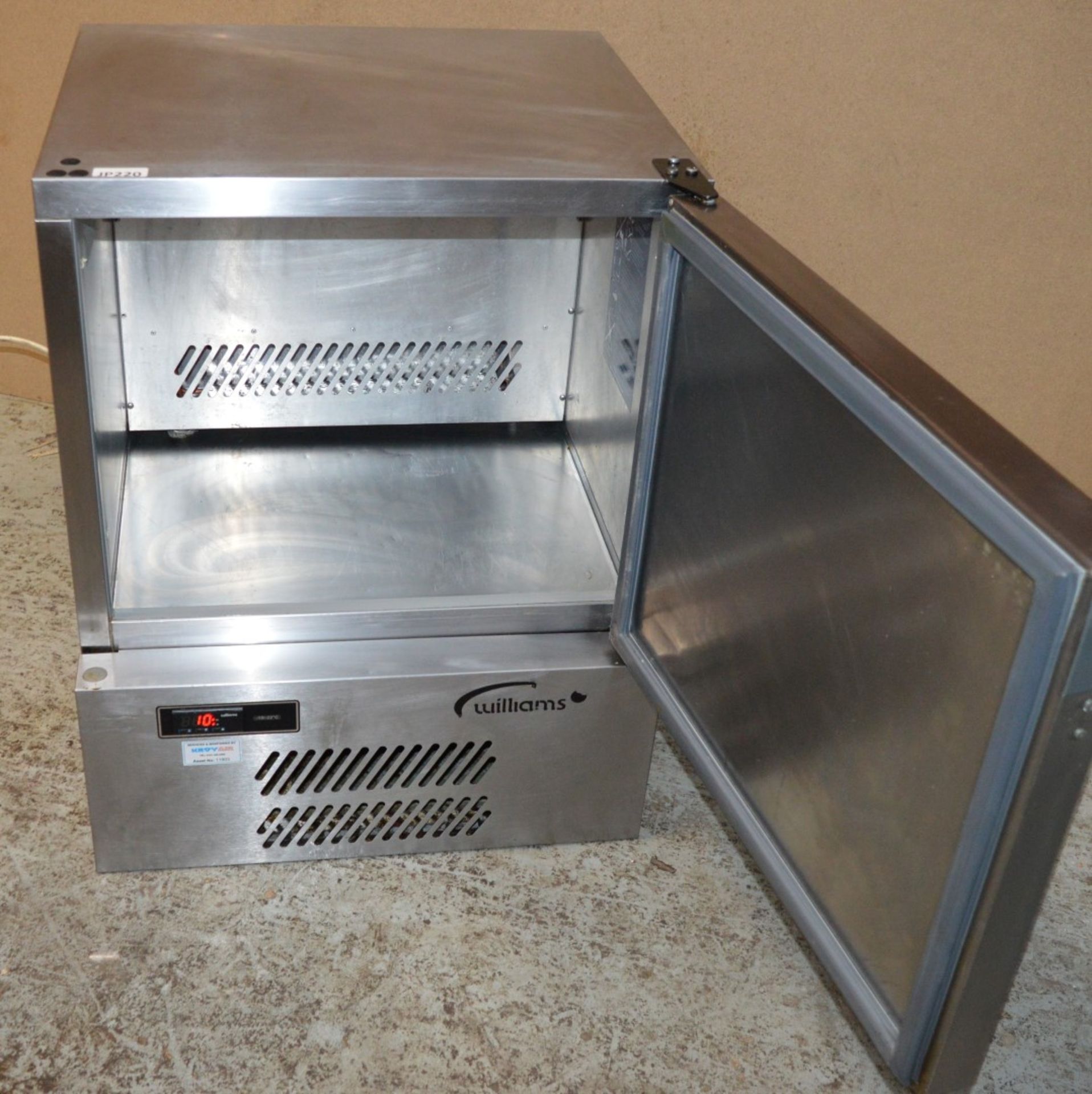 1 x Williams Single Door Under Counter Freezer - Model L5UC - Stainless Steel Finish - Suitable - Image 6 of 8