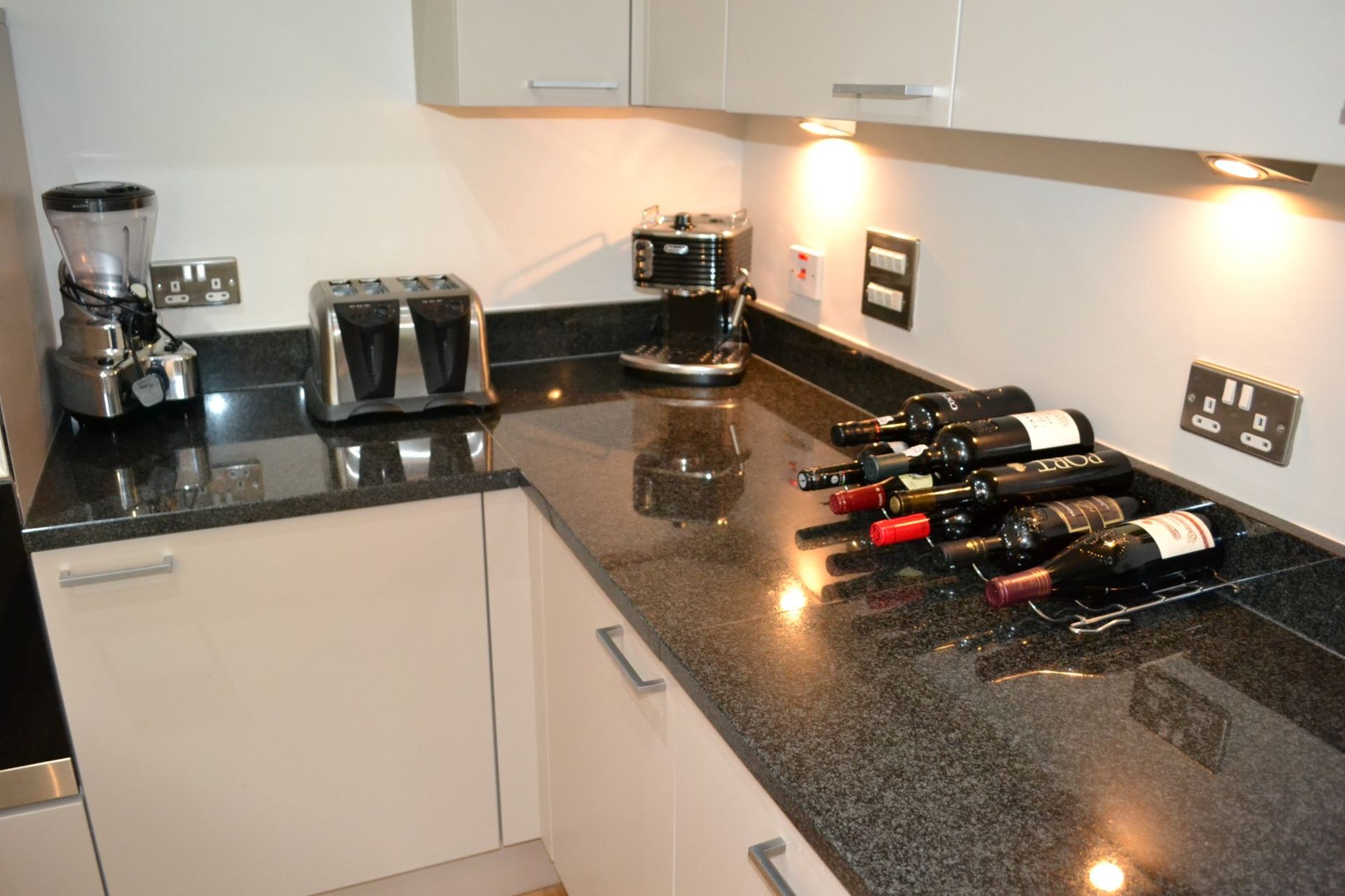 1 x Stunning Poggenpohl Kitchen With Black Granite Worktops and Miele and Siemens Appliances - In - Image 30 of 67