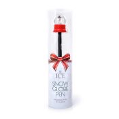 10 x ICE London Christmas Snow Globe Pens - Brand New Sealed Stock - Ideal Stocking Fillers With