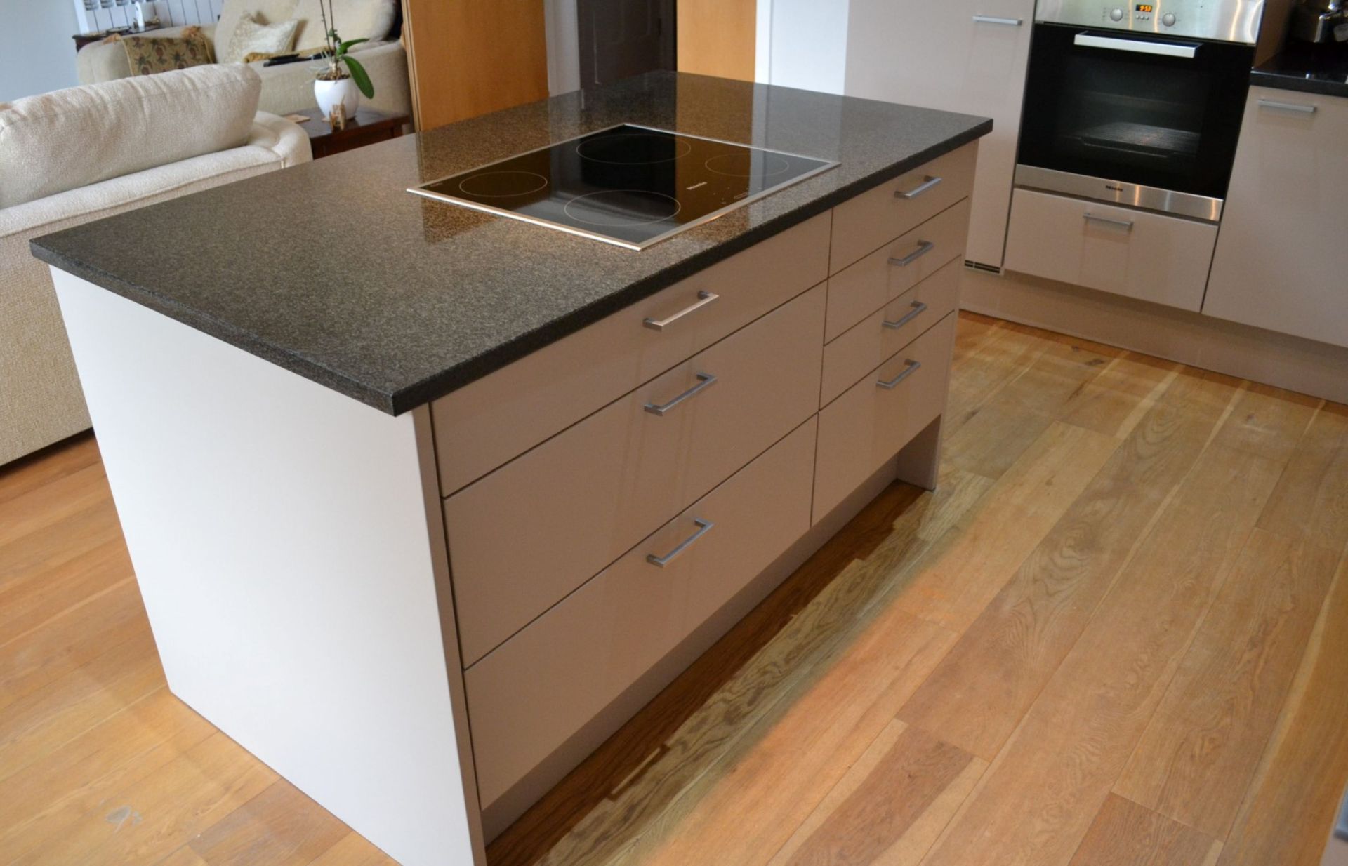 1 x Stunning Poggenpohl Kitchen With Black Granite Worktops and Miele and Siemens Appliances - In - Image 23 of 67