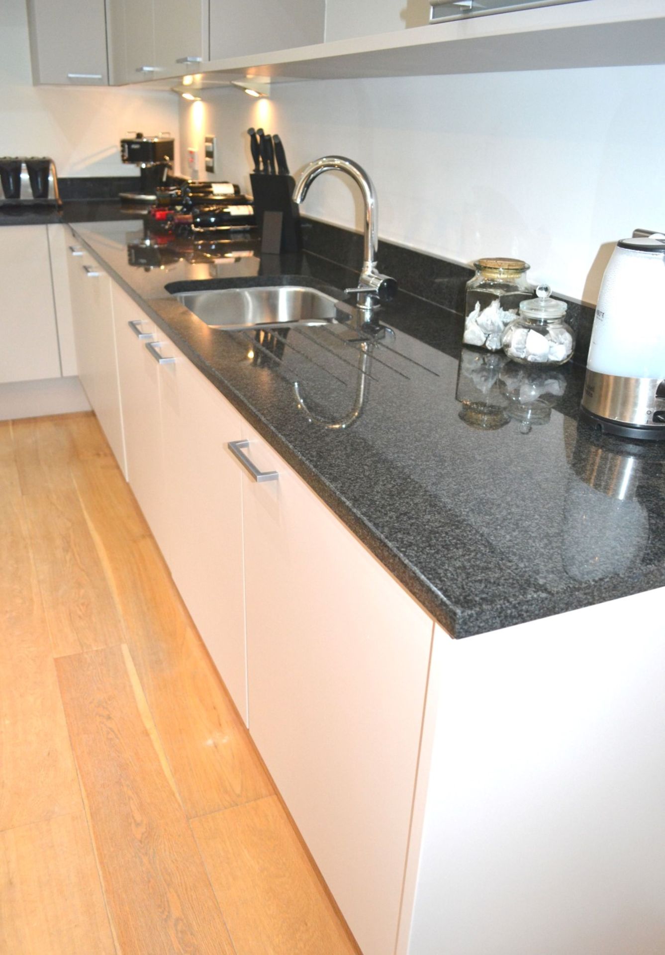 1 x Stunning Poggenpohl Kitchen With Black Granite Worktops and Miele and Siemens Appliances - In - Image 22 of 67