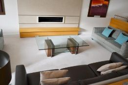 1 x Premium Quality Cream Living Room Carpet - Ref: 117/LV014 - CL257 - Location: Whitefield,