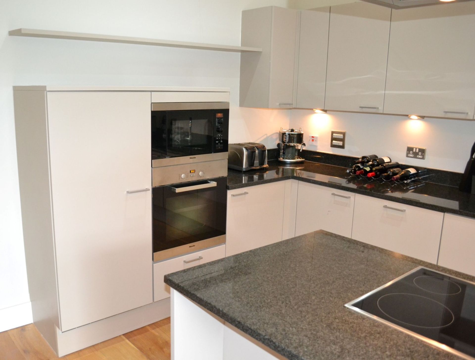 1 x Stunning Poggenpohl Kitchen With Black Granite Worktops and Miele and Siemens Appliances - In - Image 10 of 67