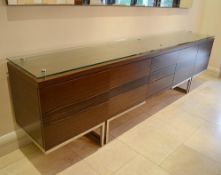 1 x Bespoke, Especially Made To Order Credenza / Sideboard - Dimensions: L280 x H80cm x D45cm - Ref: