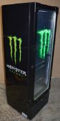 1 x Monster Energy Drinks Beverage Cooler - Ideal For Commercial Premises or Man Cave - Manufactured