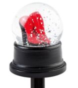 10 x ICE London Christmas "Red Stiletos" Glitter Globe Pens - Brand New Sealed Stock - Ideal