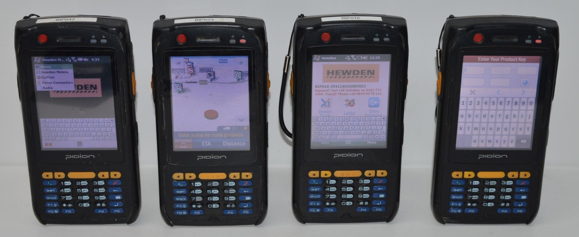 4 x Bluebird Pidion BIP-6000 Configurable Outdoor PDA - GPS, Cell Modem, Camera - Includes 4 x
