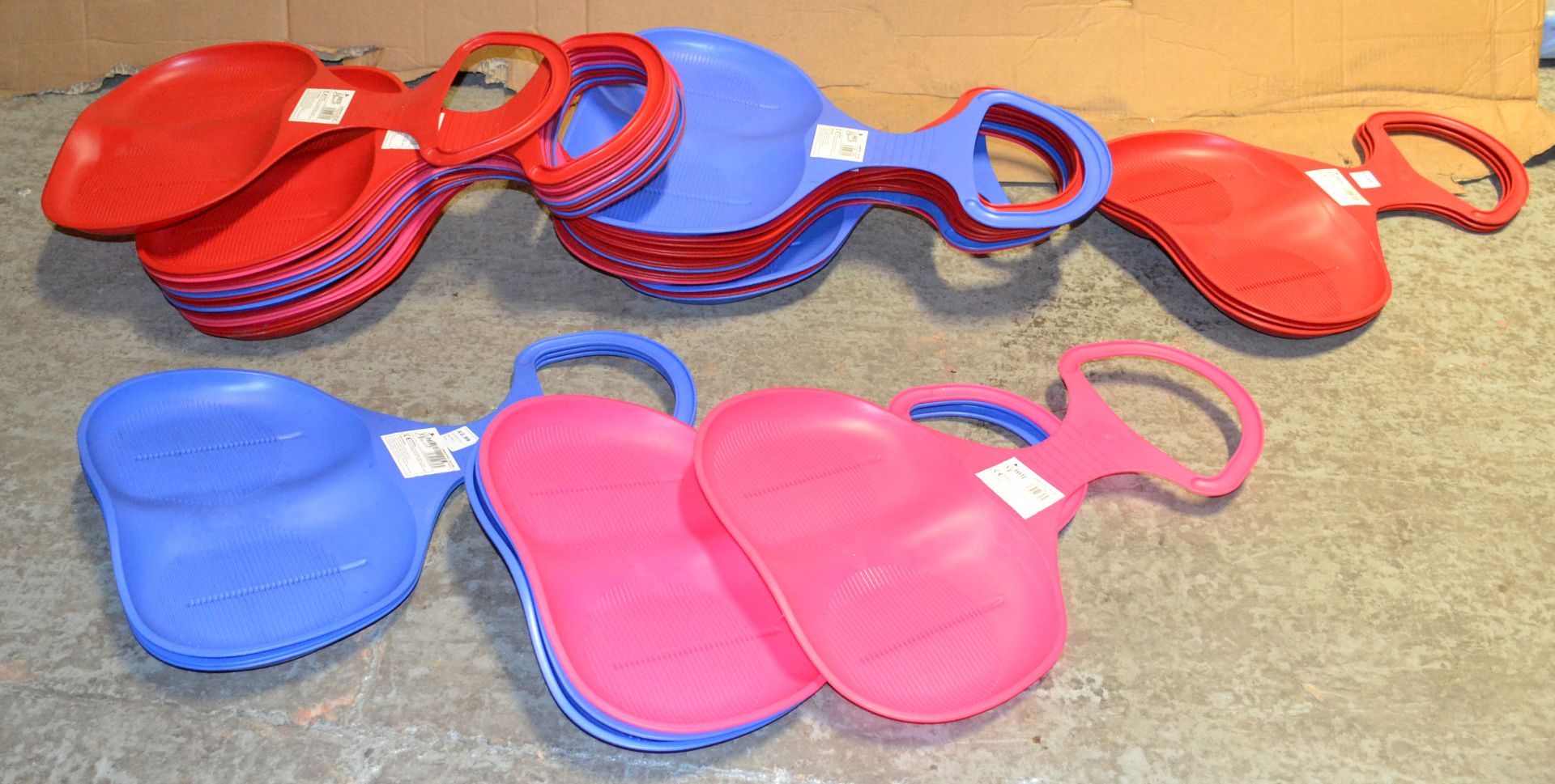 40 x Bum Skid Snow Sledges In Assorted Colours - CL262 - Location: Altrincham WA14 - Image 5 of 5