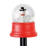10 x ICE London Christmas Snow Globe Pens - Brand New Sealed Stock - Ideal Stocking Fillers With