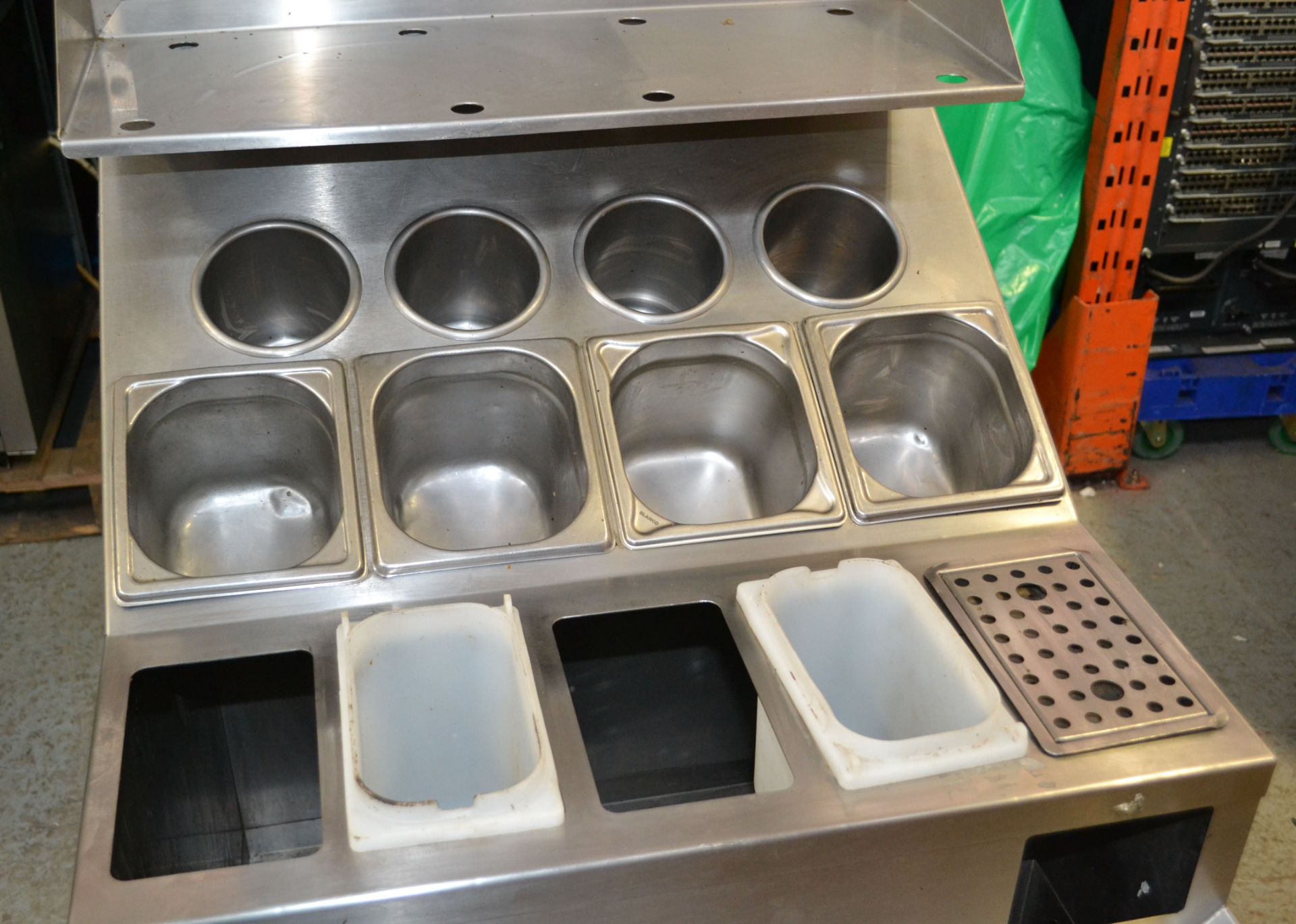 1 x Large Catering Serving / Topping Station - Ex-KFC- 67(w) x 76(d) x 178(h) cm - Ref: HM229 - - Image 3 of 14