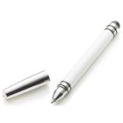10 x ICE LONDON App Pen Duo - Touch Stylus And Ink Pen Combined - Colour: WHITE - MADE WITH
