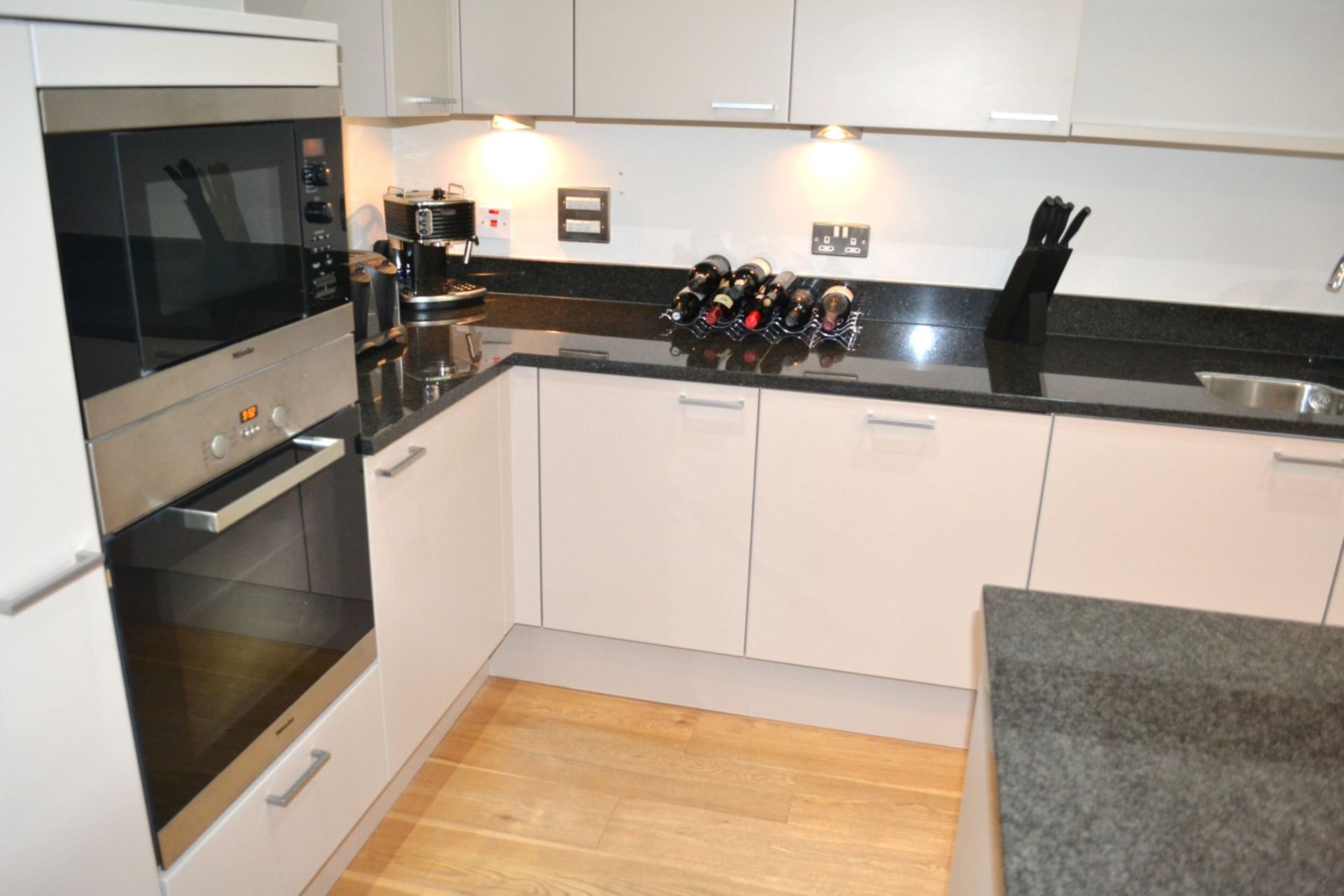 1 x Stunning Poggenpohl Kitchen With Black Granite Worktops and Miele and Siemens Appliances - In - Image 13 of 67