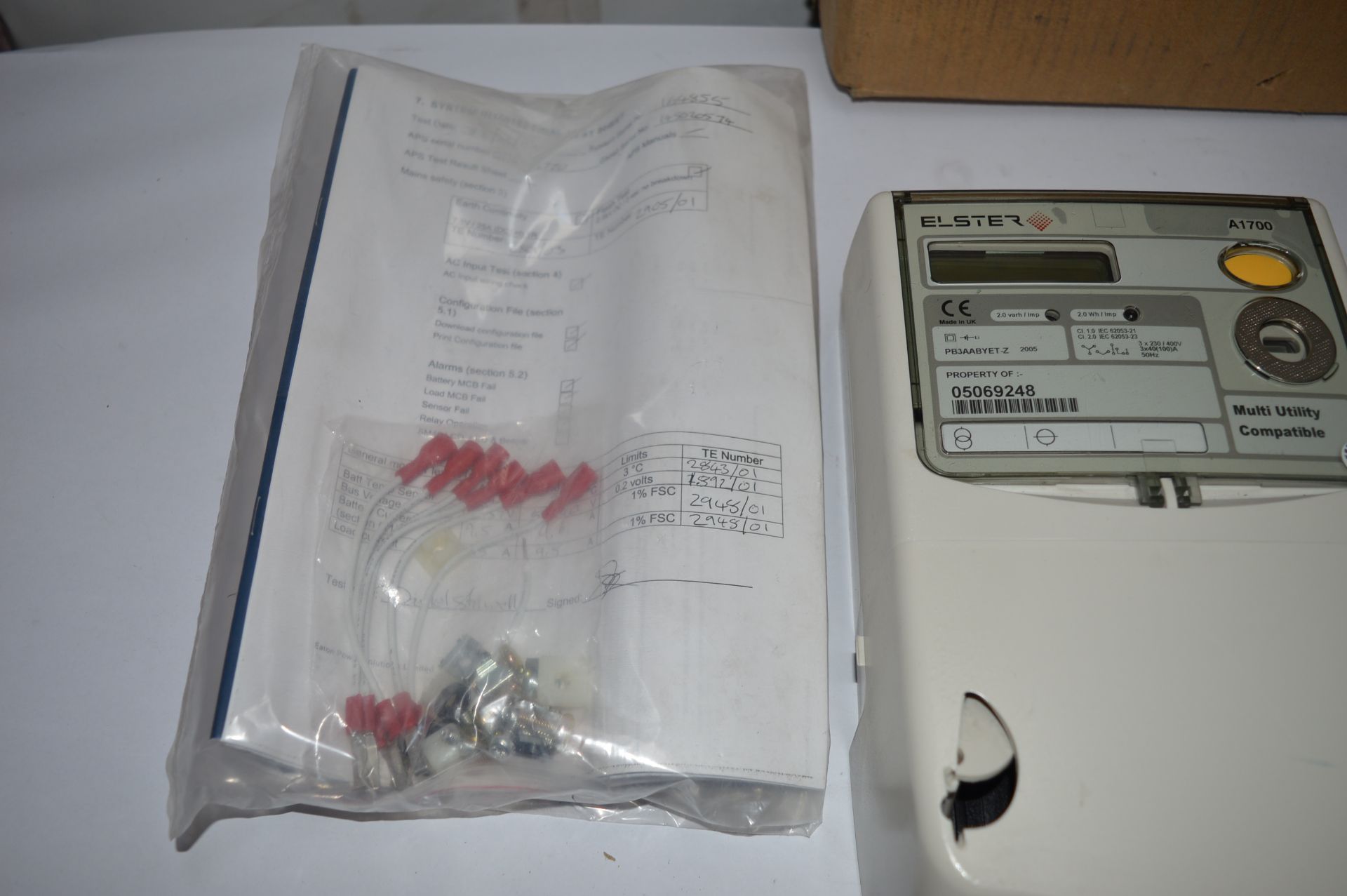 2 x Elstar ABB Programmable Polyphase Smart Meters - Mutli Utility Compatible - Model A1700 - - Image 2 of 9