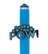 10 x Ice London Pop Art "POW!" Pens - Fun, Unique Designer Stationery Feauturing SWAROVSKI® Crystals