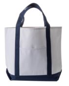 48 x Seashell Tote Bags - Colour White & Forest - Brand New Resale Stock - Size 280mm x 405mm x