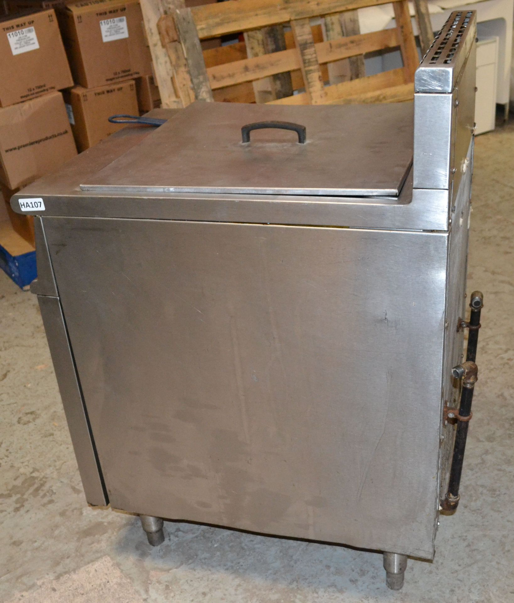 1 x Falcon Dominator G9665 Twin Basket Gas Fryer - 80x60x112cm - Ref: HA107 - CL261 - Location: - Image 7 of 12