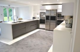 1 x Contemporary Keller Kitchen From Exclusive Property Featuring Miele And Neff Appliances - In