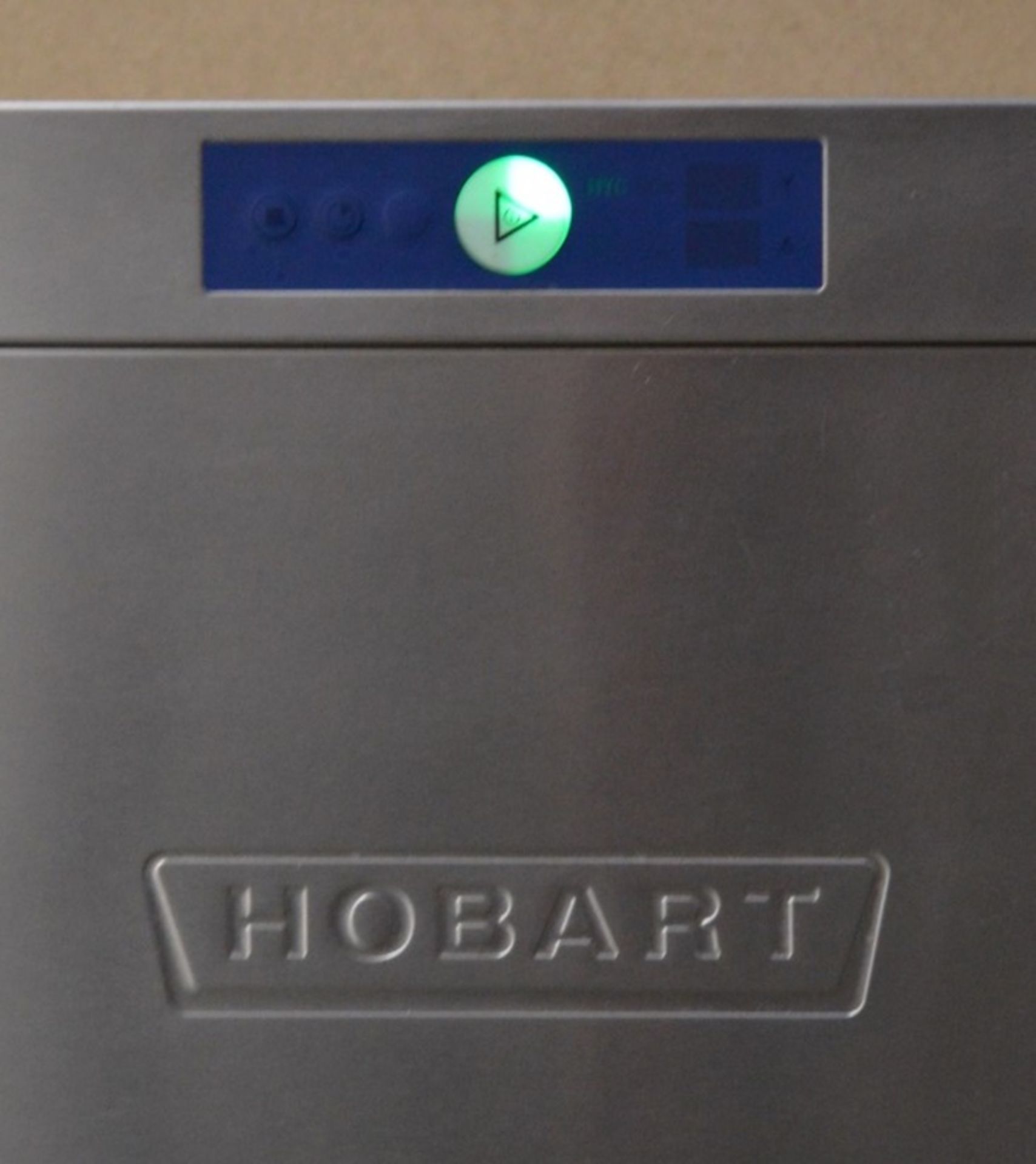 1 x Hobart AMXS-16 Pass Through Dish Washer - Year 2014 - First Installed October 2014 - Stainless - Image 4 of 12