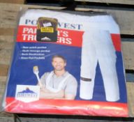 1 x PORTWEST S817 Painters Trousers - Size: 31" S - Recent PPE Workwear Shop Closure - New/Unused