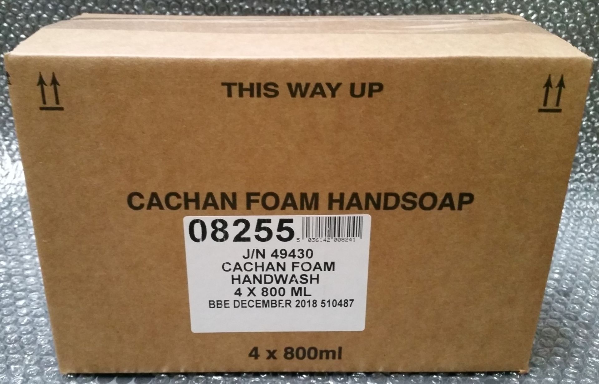 12 x Cachan Foam 800ml Handwash - Suitable For Foaming Dispnesers - Expiry December 2018 - New Boxed - Image 5 of 5