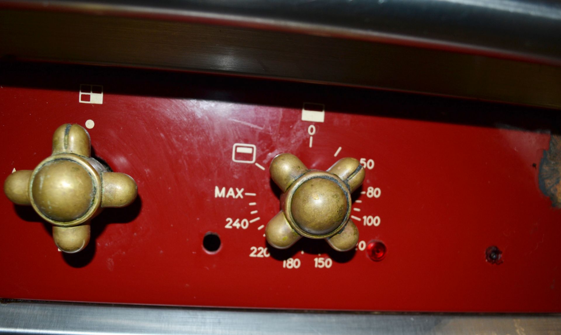 1 x Lacanche Cluny Classic 100 (Cote d'Or) Range Cooker Double Oven in Red - Dual Fuel - Used - - Image 14 of 21