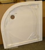 1 x Orchard Quadrant 1000 X 1000 Quad Slimline Shower Tray - Ref: DY130/TR43 - CL190 - Unused Stock