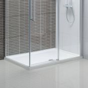 1 x Orchard Rectangular Stone Shower Tray 1400 X 700 Slimline - Ref: DY169/TR39 - CL190 - Unused Sto