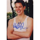 ACTORS: Selection of signed 8 x 10 photographs by various actors including Matt Damon (2),