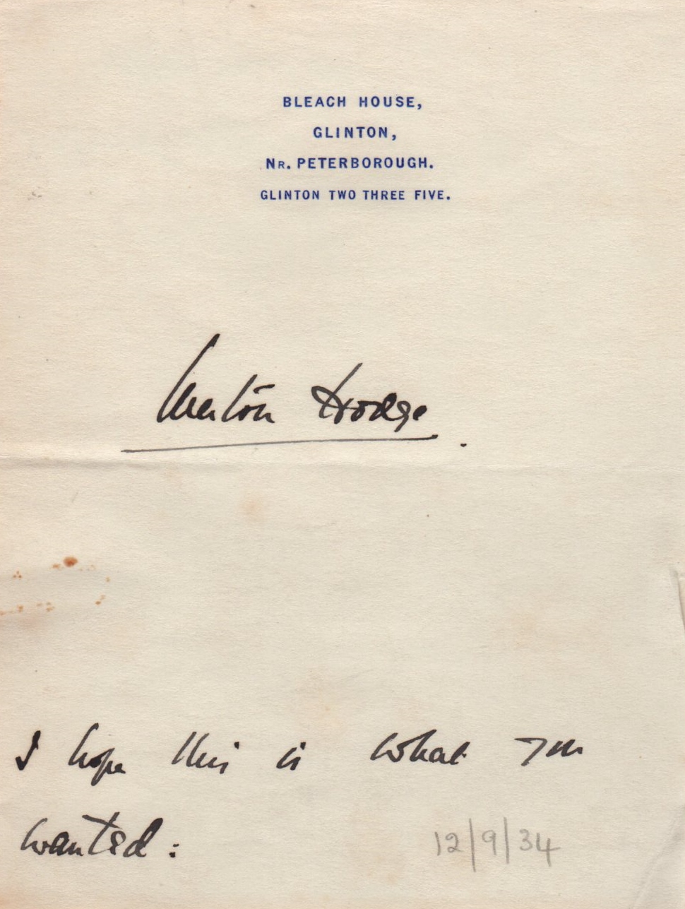 THEATRE: Selection of signed pieces, letterheads, T.Ls.S., a few A.Ls.S. etc. - Image 10 of 16