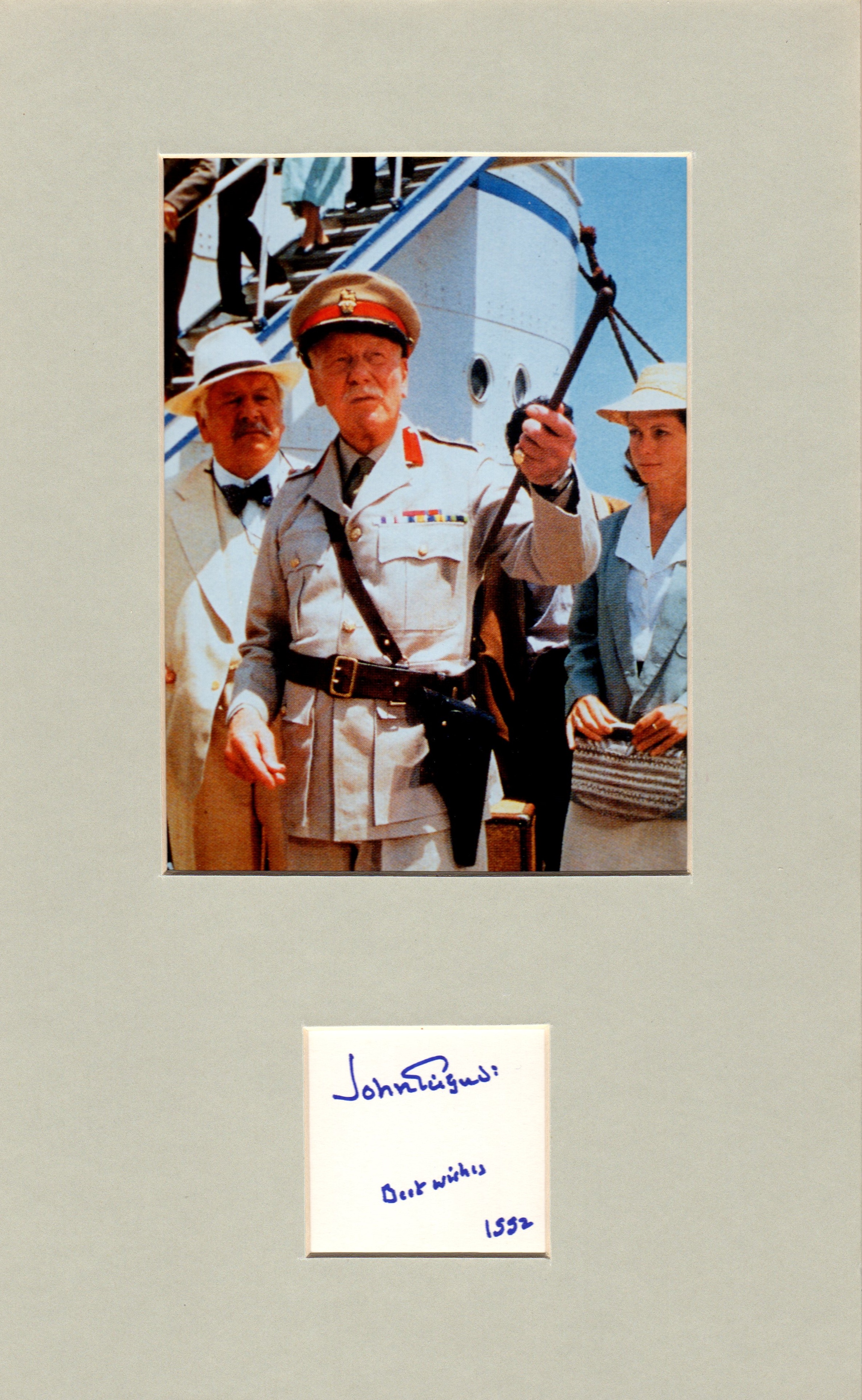 ACADEMY AWARD WINNERS: Selection of signed pieces, cards, album pages etc. - Image 3 of 11