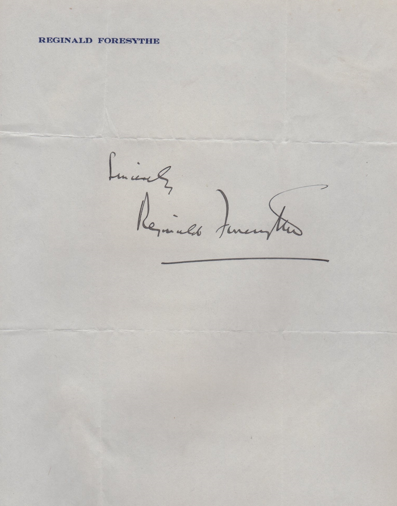 POPULAR MUSIC: Selection of signed pieces, letterheads, A.Ls.S., T.Ls.S. etc. - Image 10 of 17