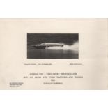 [CAMPBELL DONALD]: (1921-1967) British Speed Record Breaker,