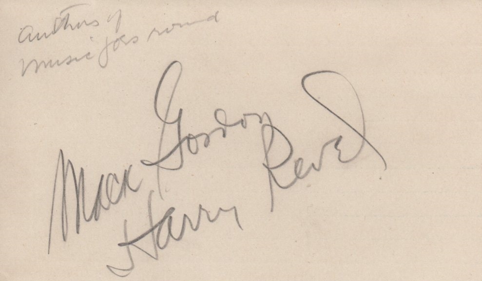 POPULAR MUSIC: Selection of signed pieces, letterheads, A.Ls.S., T.Ls.S. etc. - Image 8 of 17