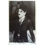 CHAPLIN CHARLES: (1889-1977) English Film Comedian, Academy Award winner. An excellent signed 3.