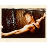 SWAYZE PATRICK: (1952-2009) A good signed colour 10 x 8 photograph,