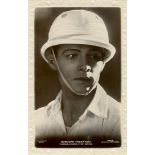 VALENTINO RUDOLPH: (1895-1926) Italian Actor, who starred well-known silent films in the 1920´s.