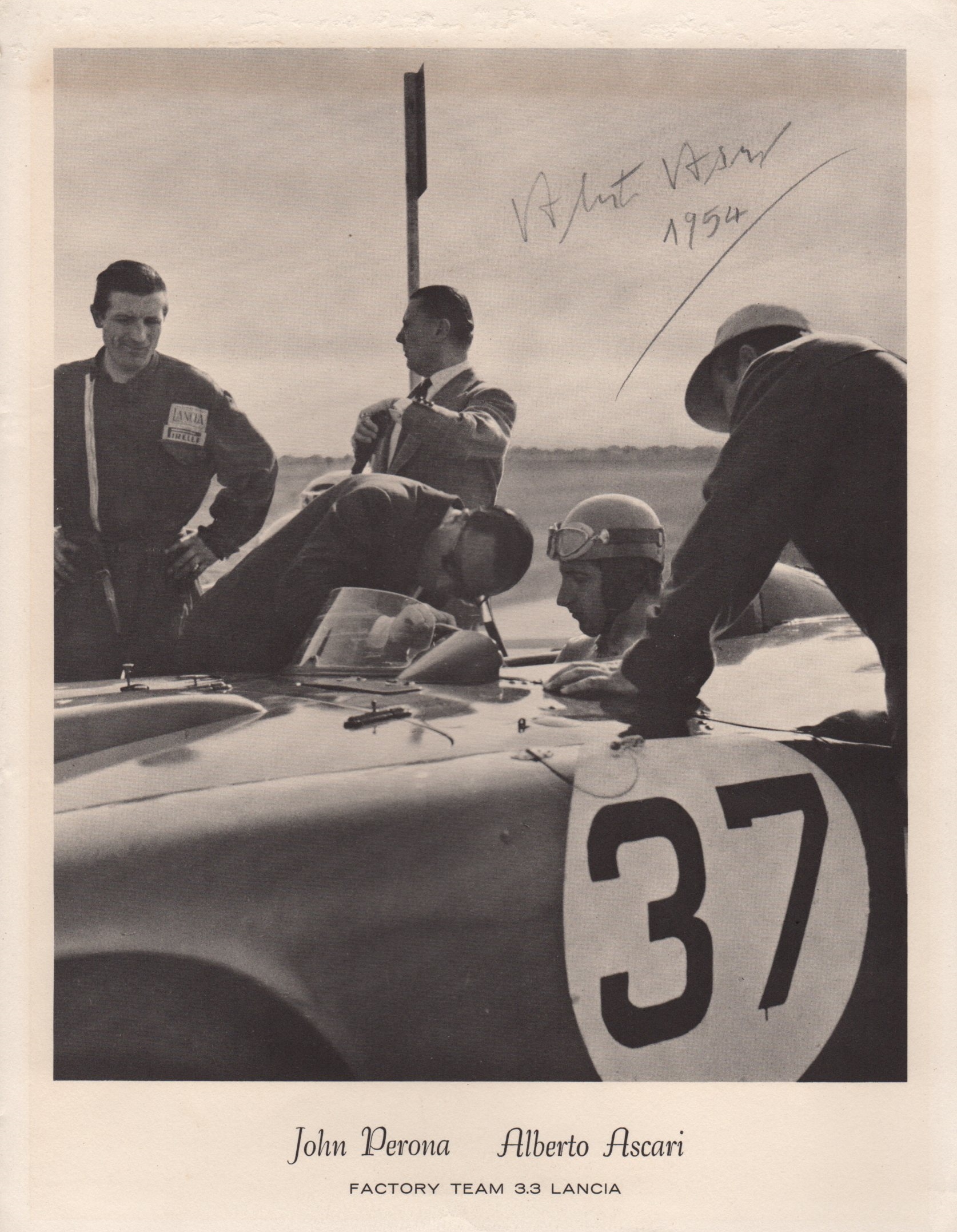 ASCARI ALBERTO: (1918-1955) Italian Motor Racing Driver, Formula One World Champion in 1952 & 1953.